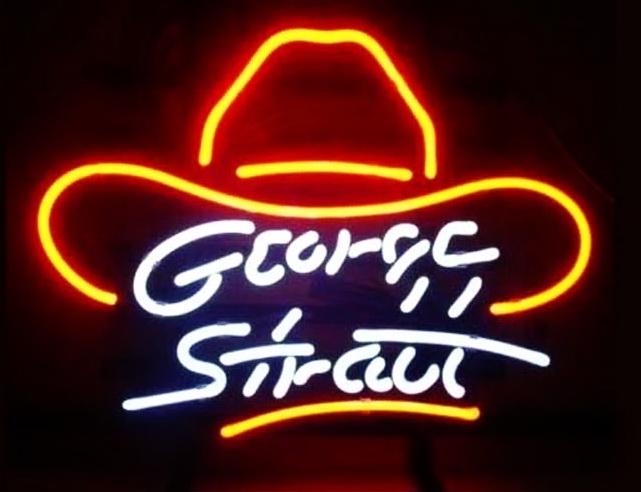 George Strait Neon Sign